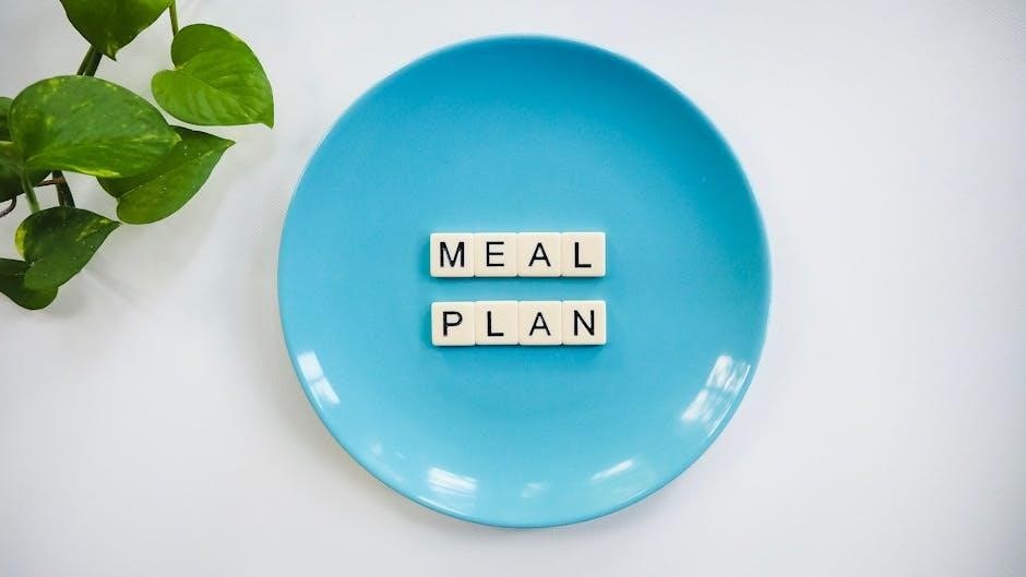 meal planning for beginners pdf